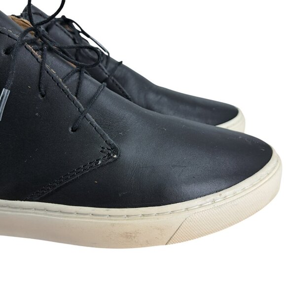 Nisolo Everyday Mid Top Black Leather Sneaker Size 9.5 Cortez Vibram Chukka main image 9